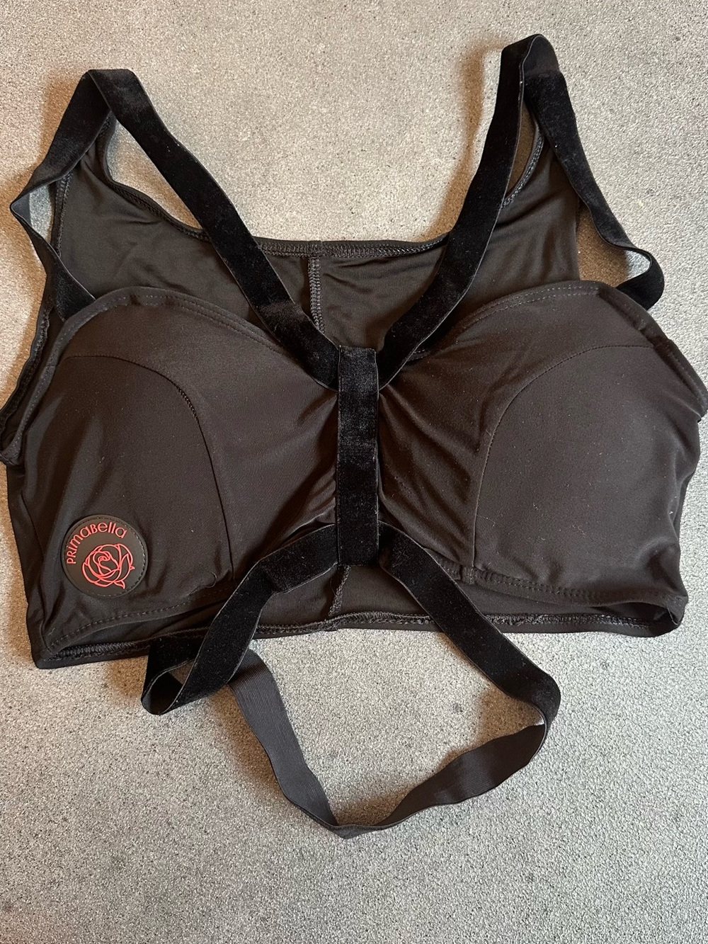 PRIMABELLA DANCE Top  with Velvet Strap Detail